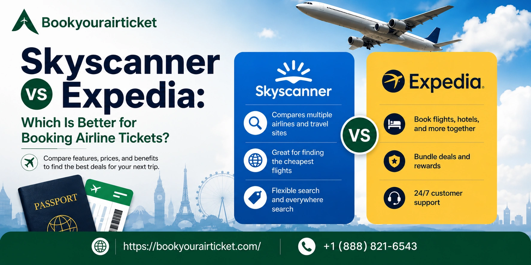Skyscanner vs Expedia: Which Is Better for Booking Airline Tickets?